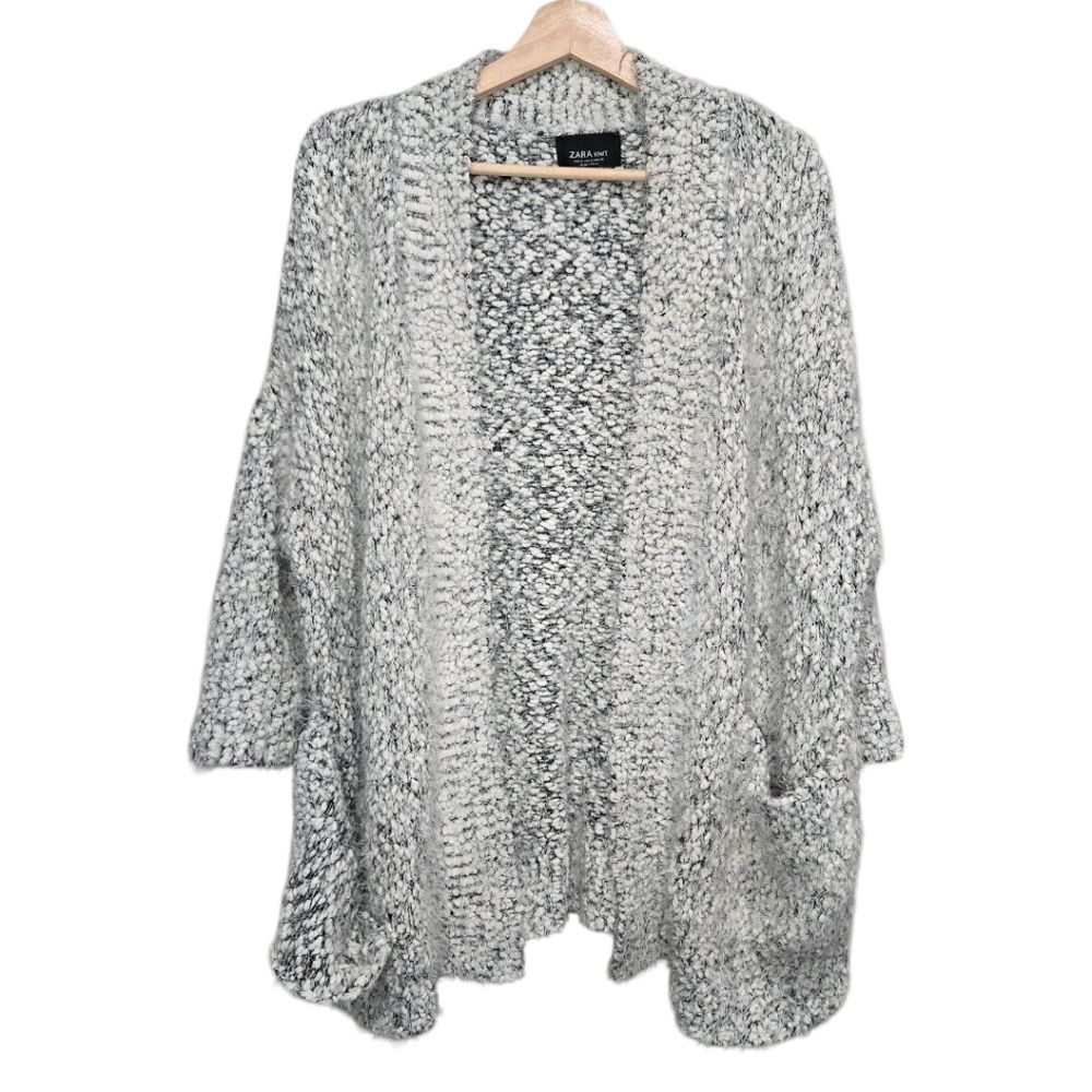 Zara Gray Knit Cardigan